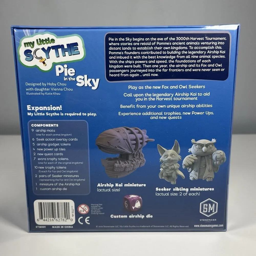 Pie in the Sky Expansion My Little Scythe by Stonemaier Games NEW and SEALED